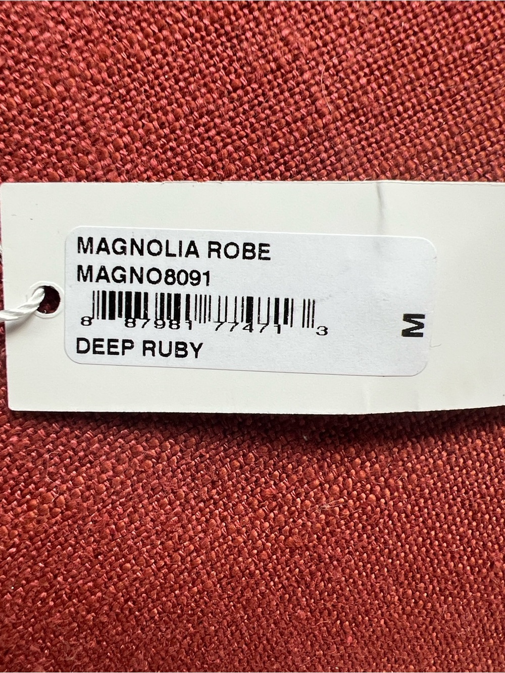 Cosabella | Magnolia lace robe in deep ruby | NWT - Picture 5 of 5
